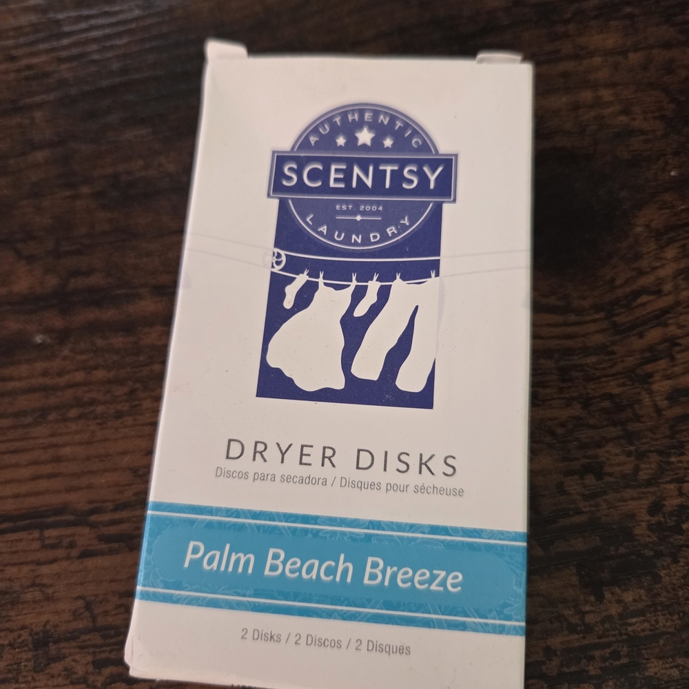 Scentsy Palm Beach Breeze Laundry Disks
